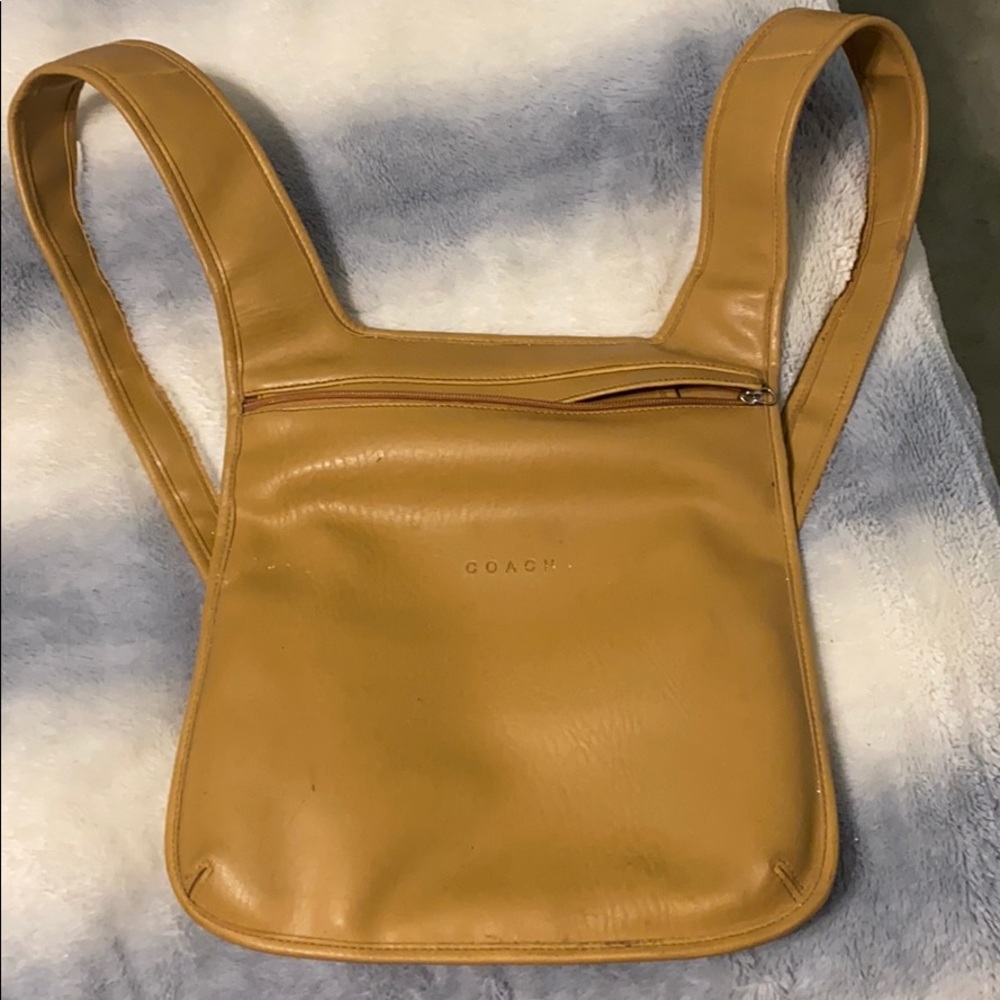 Coach mini backpack